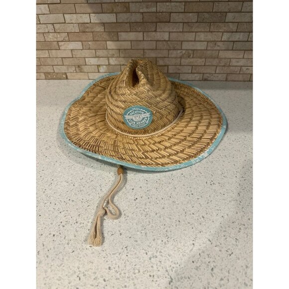Disney Straw Hat - Disney Vacation Club Member - Picture 1 of 3